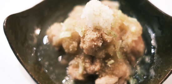 鶏のみぞれ煮